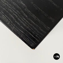 画像をギャラリービューアに読み込む, Black wood coffee table Ko-Ko by Shiro Kuramata for Cappellini, 1986