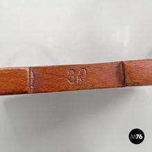 画像をギャラリービューアに読み込む, Wooden dining table with side extensions, 1960s