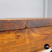 画像をギャラリービューアに読み込む, Wood and brass dining table, 1800s