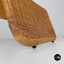 画像をギャラリービューアに読み込む, Rattan armchair P3 by Tito Agnoli for Bonacina, 1960s