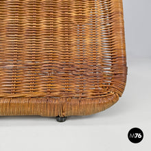画像をギャラリービューアに読み込む, Rattan armchair P3 by Tito Agnoli for Bonacina, 1960s