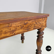 画像をギャラリービューアに読み込む, Wood and brass dining table, 1800s