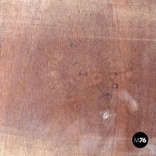 画像をギャラリービューアに読み込む, Wooden dining table with side extensions, 1960s