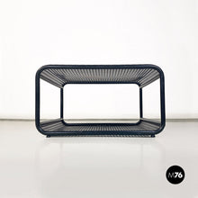 画像をギャラリービューアに読み込む, Black metal coffee table, 1980s