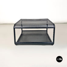 画像をギャラリービューアに読み込む, Black metal coffee table, 1980s