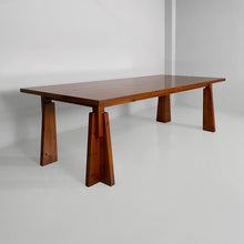 Carica l'immagine nel visualizzatore di Gallery, Extendable wooden dining table, 1970s