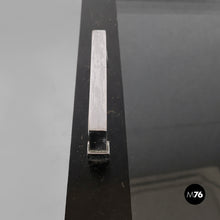 Load image into Gallery viewer, Cart in black wood, glass and steel, 1930s