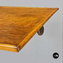 画像をギャラリービューアに読み込む, Iron and wood industrial drawing board or work table, 1960s