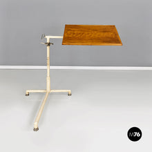 画像をギャラリービューアに読み込む, Iron and wood industrial drawing board or work table, 1960s
