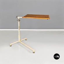 画像をギャラリービューアに読み込む, Iron and wood industrial drawing board or work table, 1960s