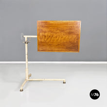 画像をギャラリービューアに読み込む, Iron and wood industrial drawing board or work table, 1960s