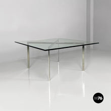 将图片加载到图库查看器,Barcelona coffee table by Mies Van der Rohe for Knoll, 1970s