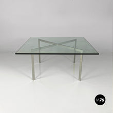 将图片加载到图库查看器,Barcelona coffee table by Mies Van der Rohe for Knoll, 1970s