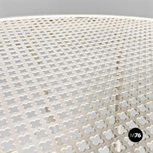 Load image into Gallery viewer, White iron garden table, 1960s