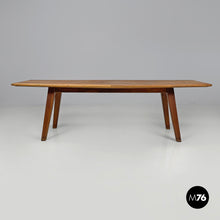 Load image into Gallery viewer, Wooden coffee table with pointed sides, 1960s