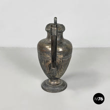 画像をギャラリービューアに読み込む, Silver plate and wood jug or teapot by SB&M, early 1900s