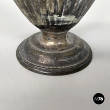 画像をギャラリービューアに読み込む, Silver plate and wood jug or teapot by SB&M, early 1900s