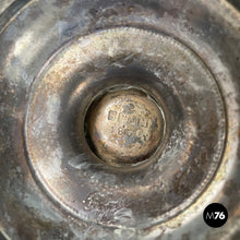 画像をギャラリービューアに読み込む, Silver plate and wood jug or teapot by SB&M, early 1900s