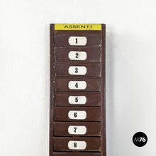 Charger l'image dans la galerie, Brown metal wall filing cabinet, 1960s