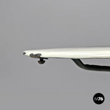 Charger l'image dans la galerie, Yellow and grey enamel wrought iron coffee table, 1950s