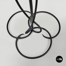 Charger l'image dans la galerie, Yellow and grey enamel wrought iron coffee table, 1950s