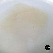 画像をギャラリービューアに読み込む, White plastic coffee tables by Giotto Stoppino for Kartell, 1970s