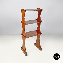 Load image into Gallery viewer, Wooden bookshelf with three shelves, early 1900s