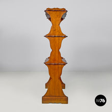 Load image into Gallery viewer, Wooden bookshelf with three shelves, early 1900s