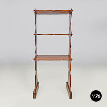 Load image into Gallery viewer, Wooden bookshelf with three shelves, early 1900s