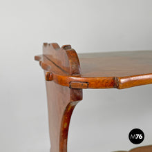 Load image into Gallery viewer, Wooden bookshelf with three shelves, early 1900s