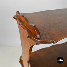 Load image into Gallery viewer, Wooden bookshelf with three shelves, early 1900s