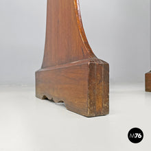 Load image into Gallery viewer, Wooden bookshelf with three shelves, early 1900s