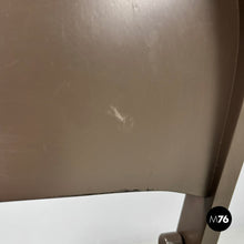 Charger l'image dans la galerie, Brown folding chair Tric by Achille and Pier Giacomo Castiglioni for Bonacina, 1960s