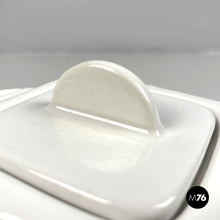 画像をギャラリービューアに読み込む, White ceramic teapot by Angelo Mangiarotti for Fratelli Brambilla, 1970s