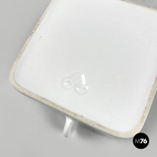 画像をギャラリービューアに読み込む, White ceramic teapot by Angelo Mangiarotti for Fratelli Brambilla, 1970s