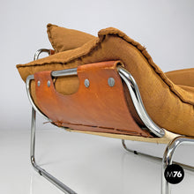 Load image into Gallery viewer, Brown fabric armchair Compor S 72 by Gero for Mussi, 1970s