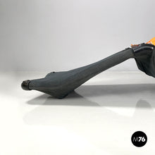 画像をギャラリービューアに読み込む, Orange fabric armchair or chaise longue Wink by Toshiyuki Kita for Cassina, 1980s