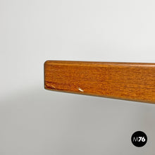 Load image into Gallery viewer, Wooden dining table with two central beams, 1970s