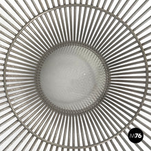 画像をギャラリービューアに読み込む, Dining table in glass and metal by Warren Platner for Knoll, 1966