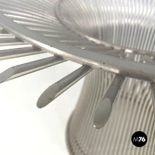 画像をギャラリービューアに読み込む, Dining table in glass and metal by Warren Platner for Knoll, 1966