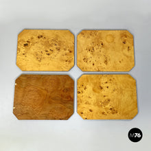 画像をギャラリービューアに読み込む, Wooden tableware set by Felice Antonio Botta Designer, 1973