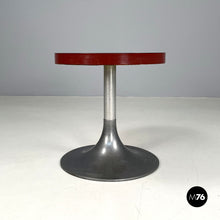 画像をギャラリービューアに読み込む, Coffee tables with red laminate, 1980s