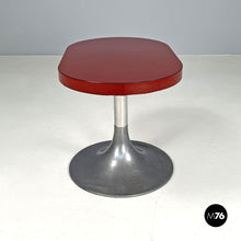 画像をギャラリービューアに読み込む, Coffee tables with red laminate, 1980s