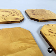 画像をギャラリービューアに読み込む, Wooden tableware set by Felice Antonio Botta Designer, 1973