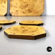 画像をギャラリービューアに読み込む, Wooden tableware set by Felice Antonio Botta Designer, 1973