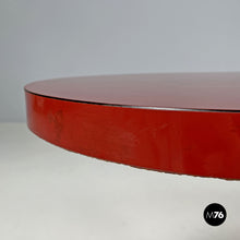 画像をギャラリービューアに読み込む, Coffee tables with red laminate, 1980s