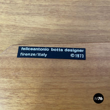 画像をギャラリービューアに読み込む, Wooden tableware set by Felice Antonio Botta Designer, 1973