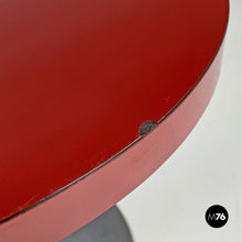 画像をギャラリービューアに読み込む, Coffee tables with red laminate, 1980s