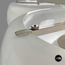 Load image into Gallery viewer, Glass and brass chandelier Triclinio by Vico Magistretti for Artemide, 1970s