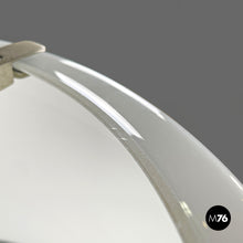 Load image into Gallery viewer, Glass and brass chandelier Triclinio by Vico Magistretti for Artemide, 1970s